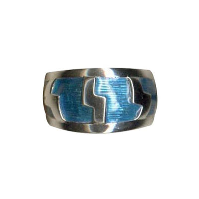 Ring- Sterling Silver (Enamel)  (141CS)