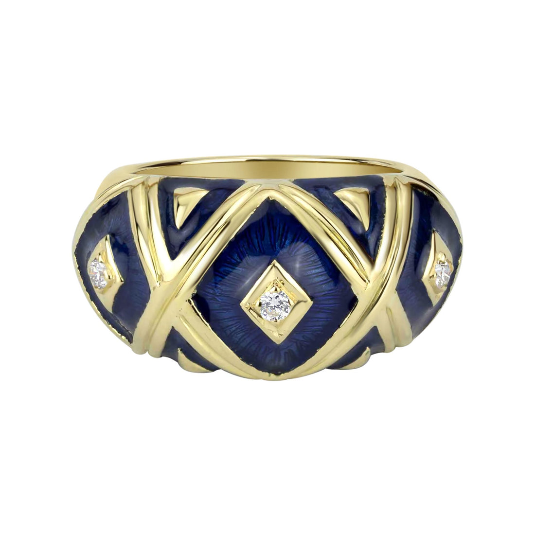 Ring - Diamond (Enamel) | Singhvi Jewels