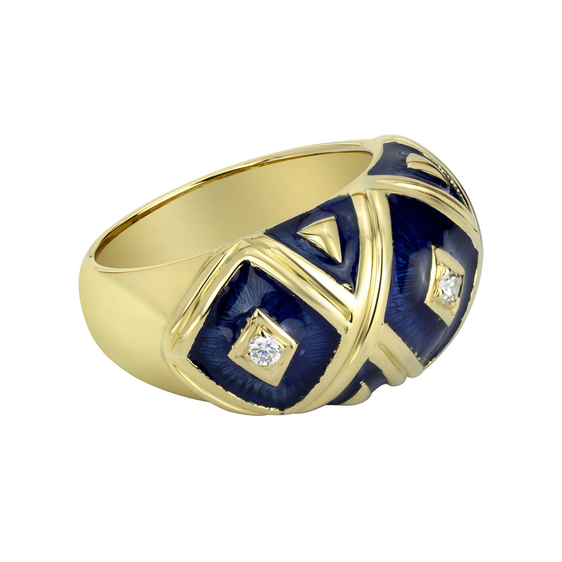 Ring - Diamond (Enamel) | Singhvi Jewels