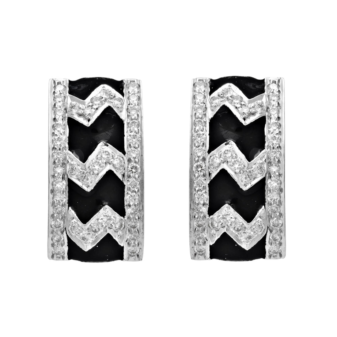 Earrings - Diamond (Enamel) | Singhvi Jewels
