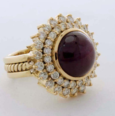 Repair - Ring - Ruby And Diamond (1637F)