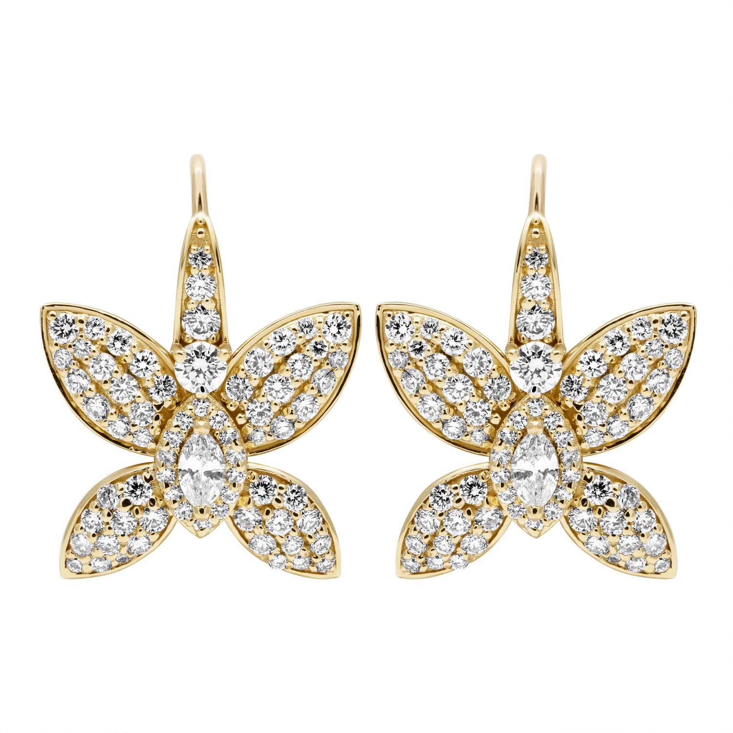 Earrings - Diamonds (2398B) | Singhvi Jewels