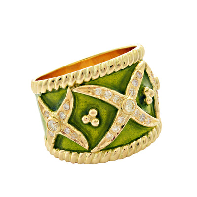 Ring - Diamond (Enamel)