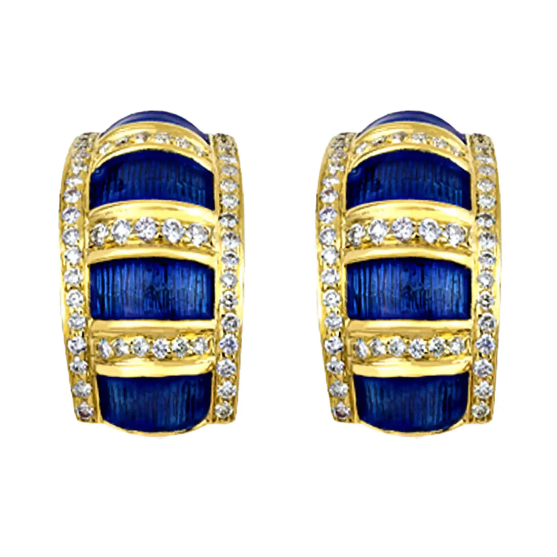 Earrings - Diamond (Enamel)