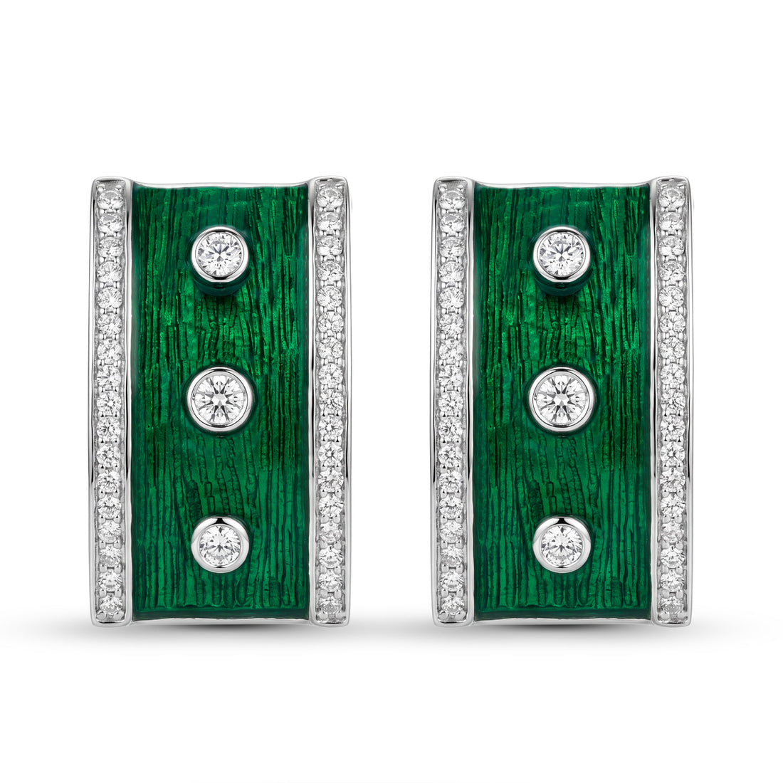 Earrings - Diamond (Enamel) | Singhvi Jewels