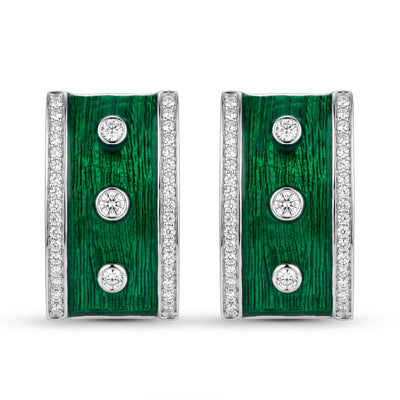 Earrings - Diamond (Enamel)
