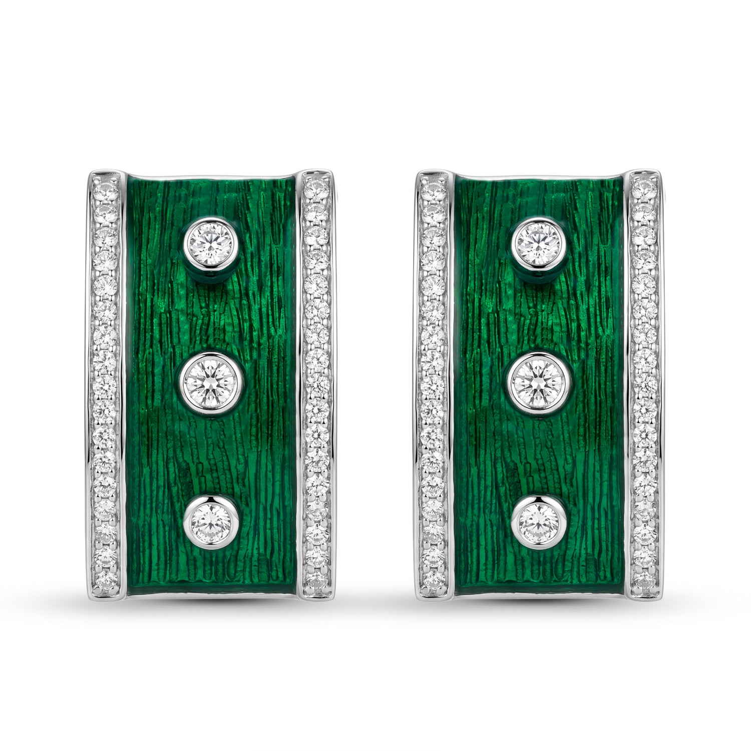 Earrings - Diamond (Enamel) | Singhvi Jewels
