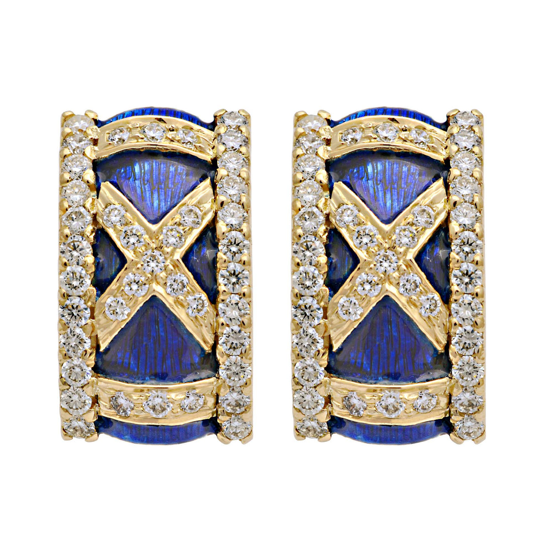 Earrings - Diamond (Enamel) | Singhvi Jewels