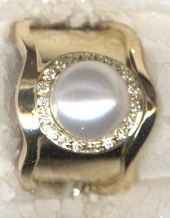 Repair - Ring - South Sea Pearl and Diamond (2164K)