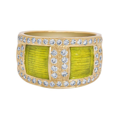 Ring - Diamond (Enamel) | Singhvi Jewels