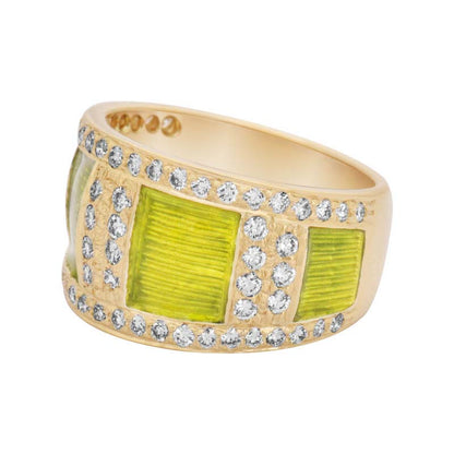 Ring - Diamond (Enamel) | Singhvi Jewels