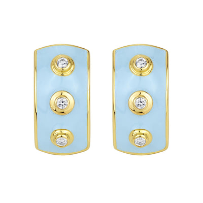 Earrings - Diamond (Enamel)