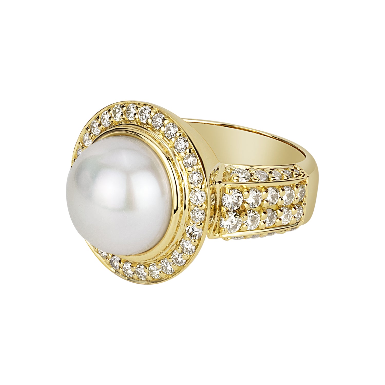 Repair - Ring - South Sea Pearl And Diamond (2339D)