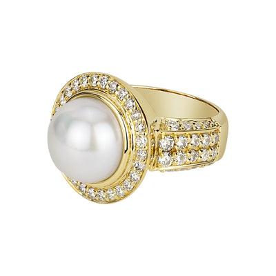 Repair - Ring - South Sea Pearl And Diamond (2339D)