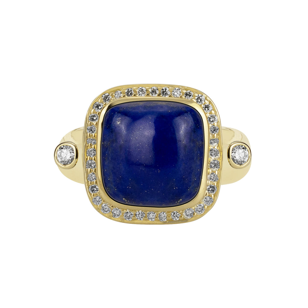 Ring - Lapis Lazuli And Diamond (2344C)