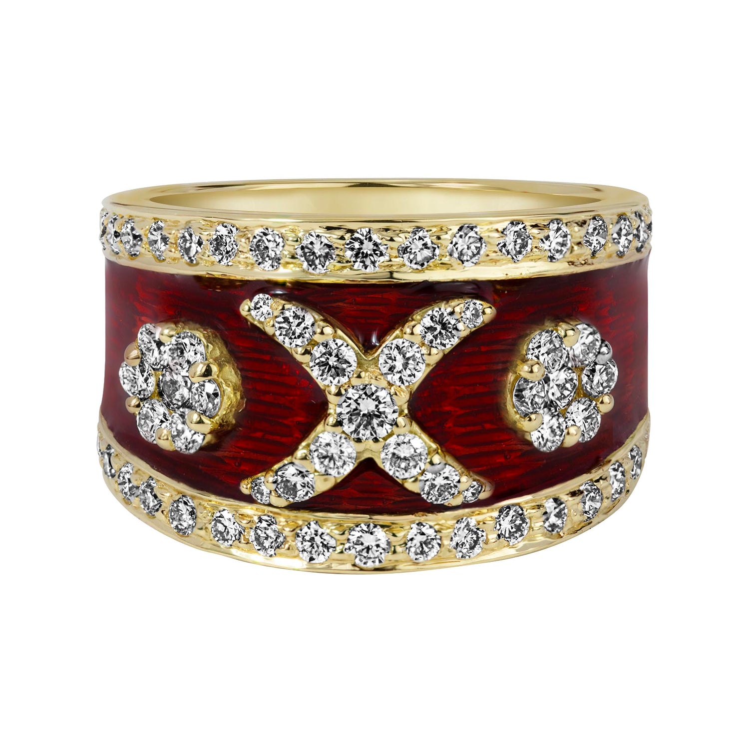 Ring - Diamond (Enamel) | Singhvi Jewels