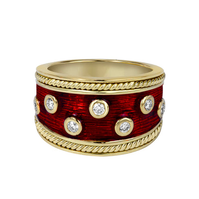 Repair - Ring - Diamond (Enamel) (2359E)