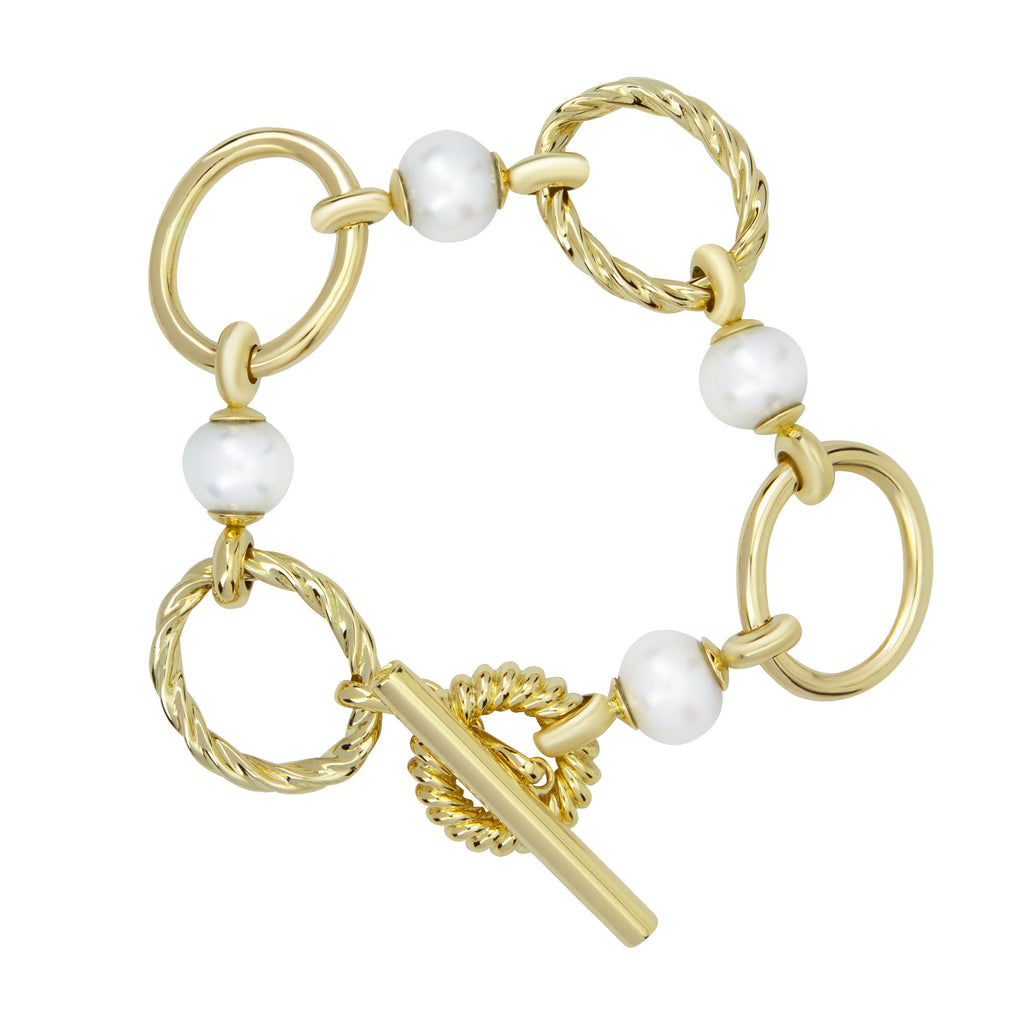 Toggle Bracelet - South Sea Pearl