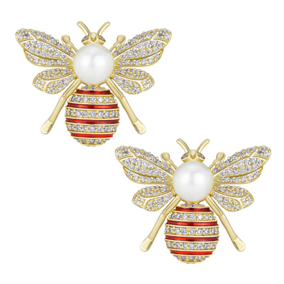 Earrings - Diamond (Enamel)