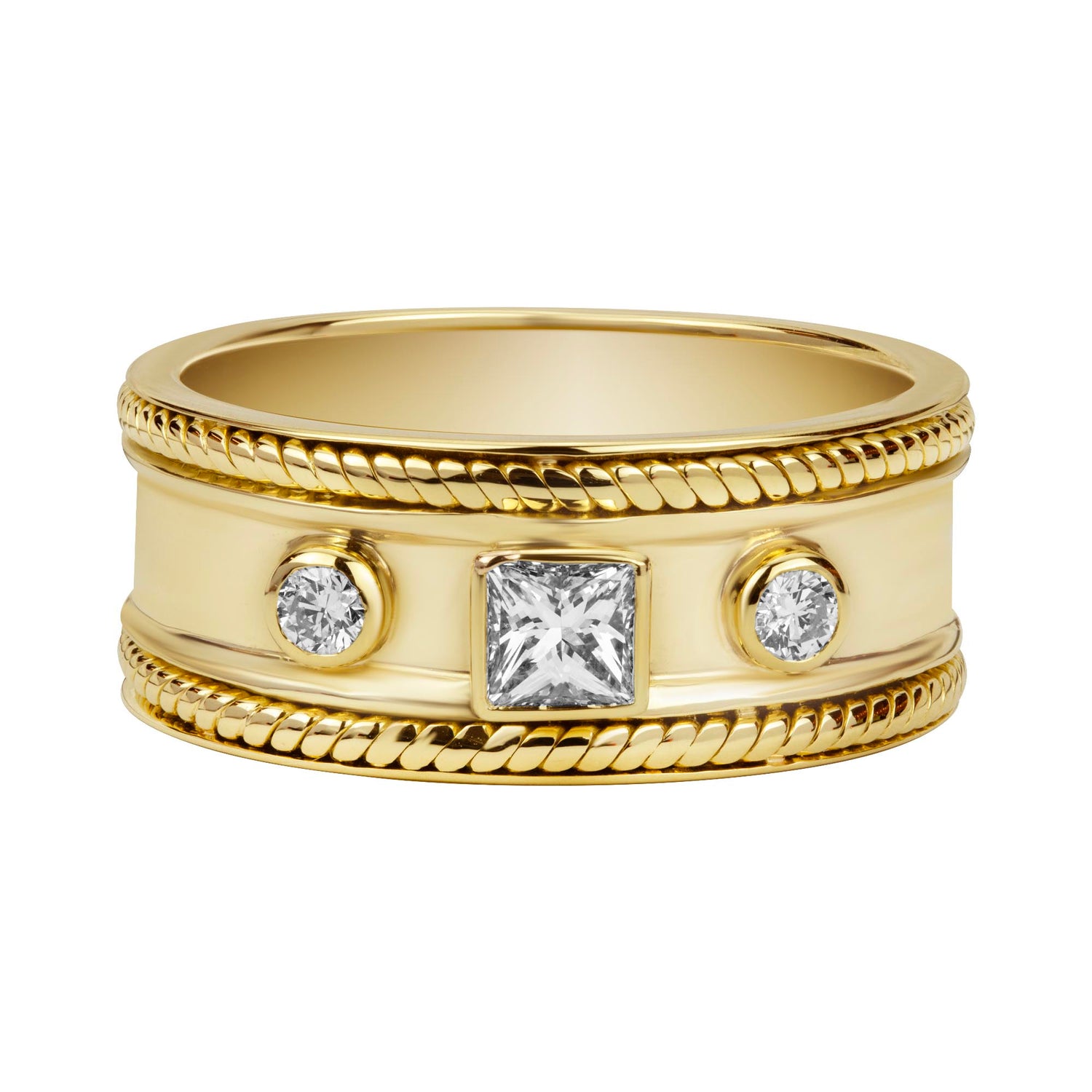 Repair - Ring Diamond in 18K Gold (2375A) | Singhvi Jewels