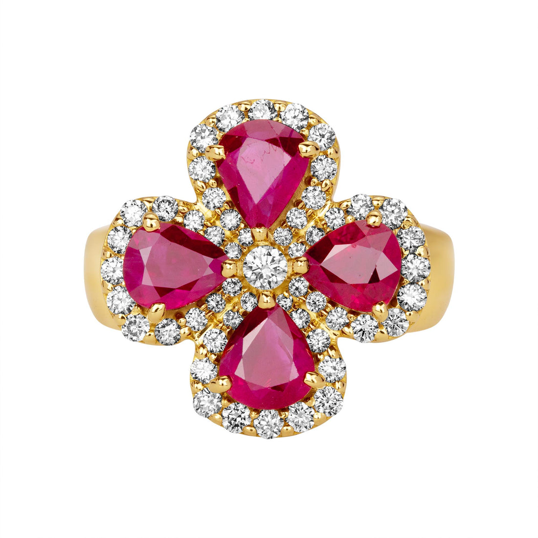 Ring - Ruby and Diamond | Singhvi Jewels