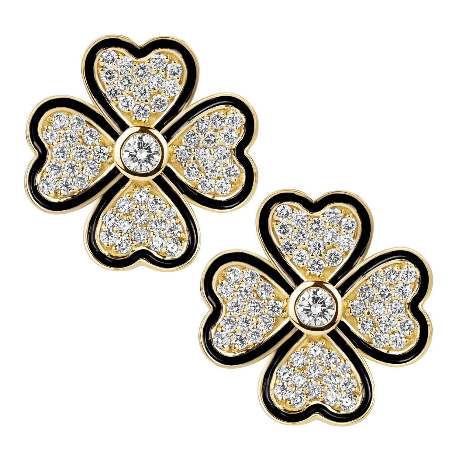Earrings - Diamond (Enamel) | Singhvi Jewels
