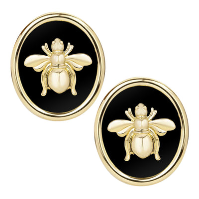 Earrings - Gold (Enamel)