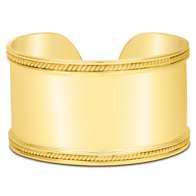 Cuff Bangle - Gold