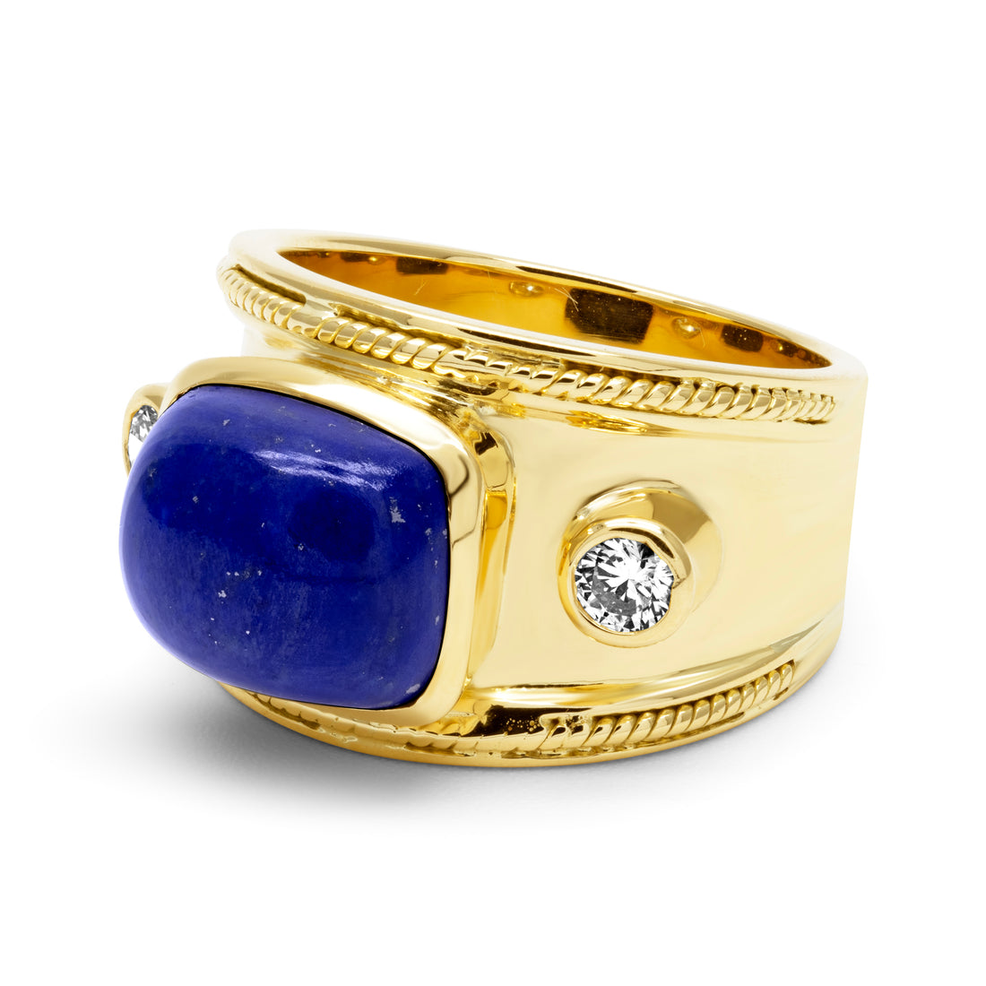 Ring - Lapis Lazuli And Diamond