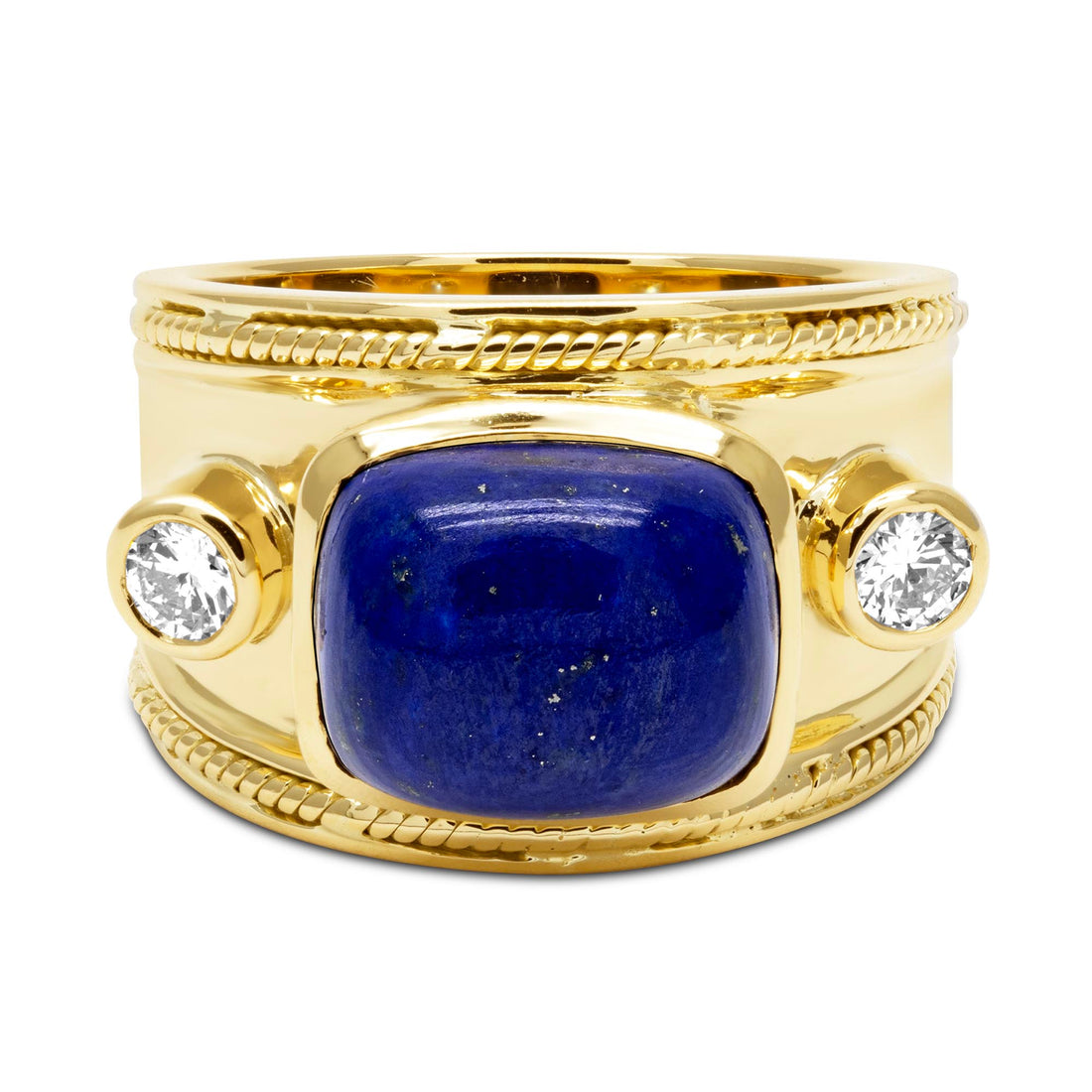 Ring - Lapis Lazuli And Diamond
