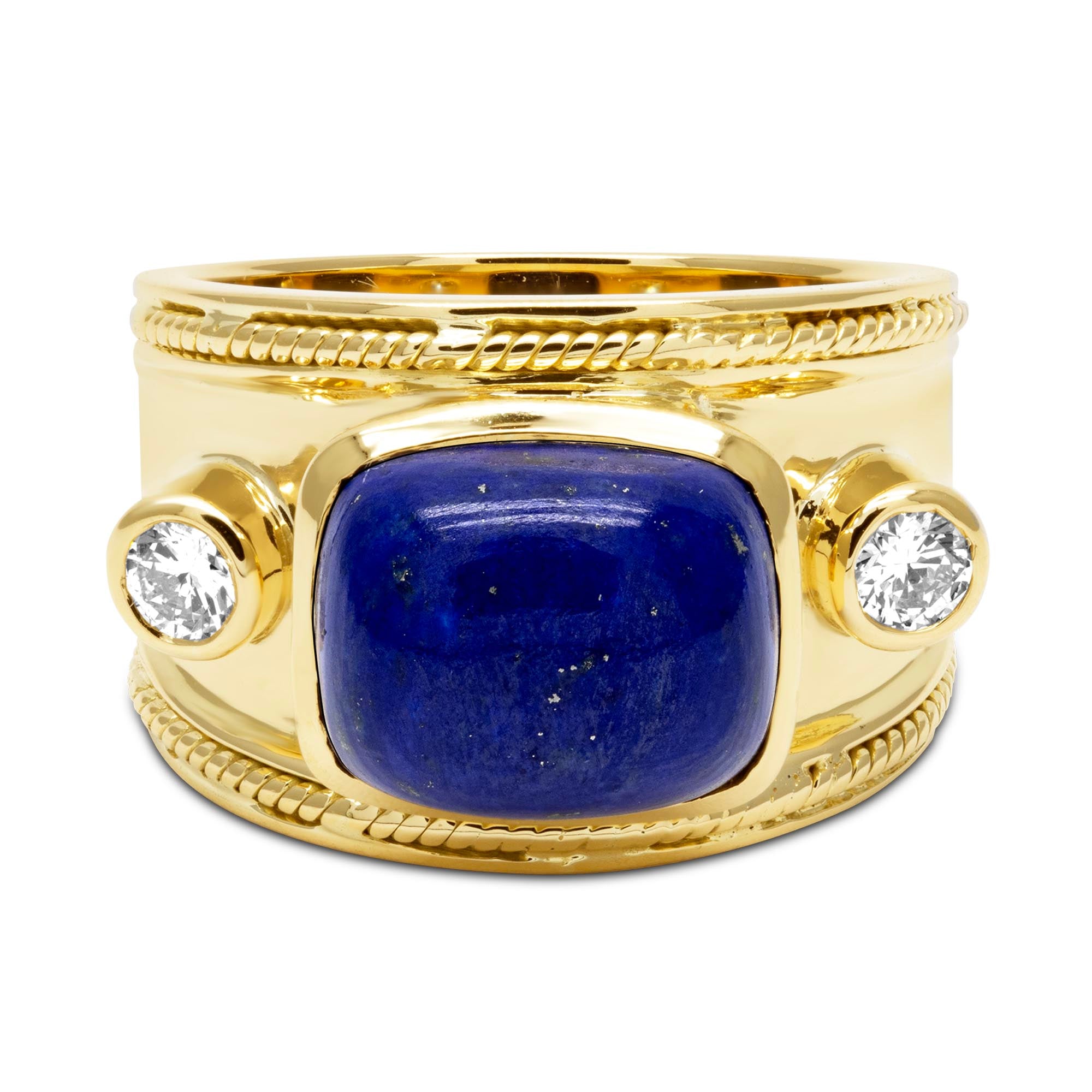 Ring - Lapis Lazuli And Diamond