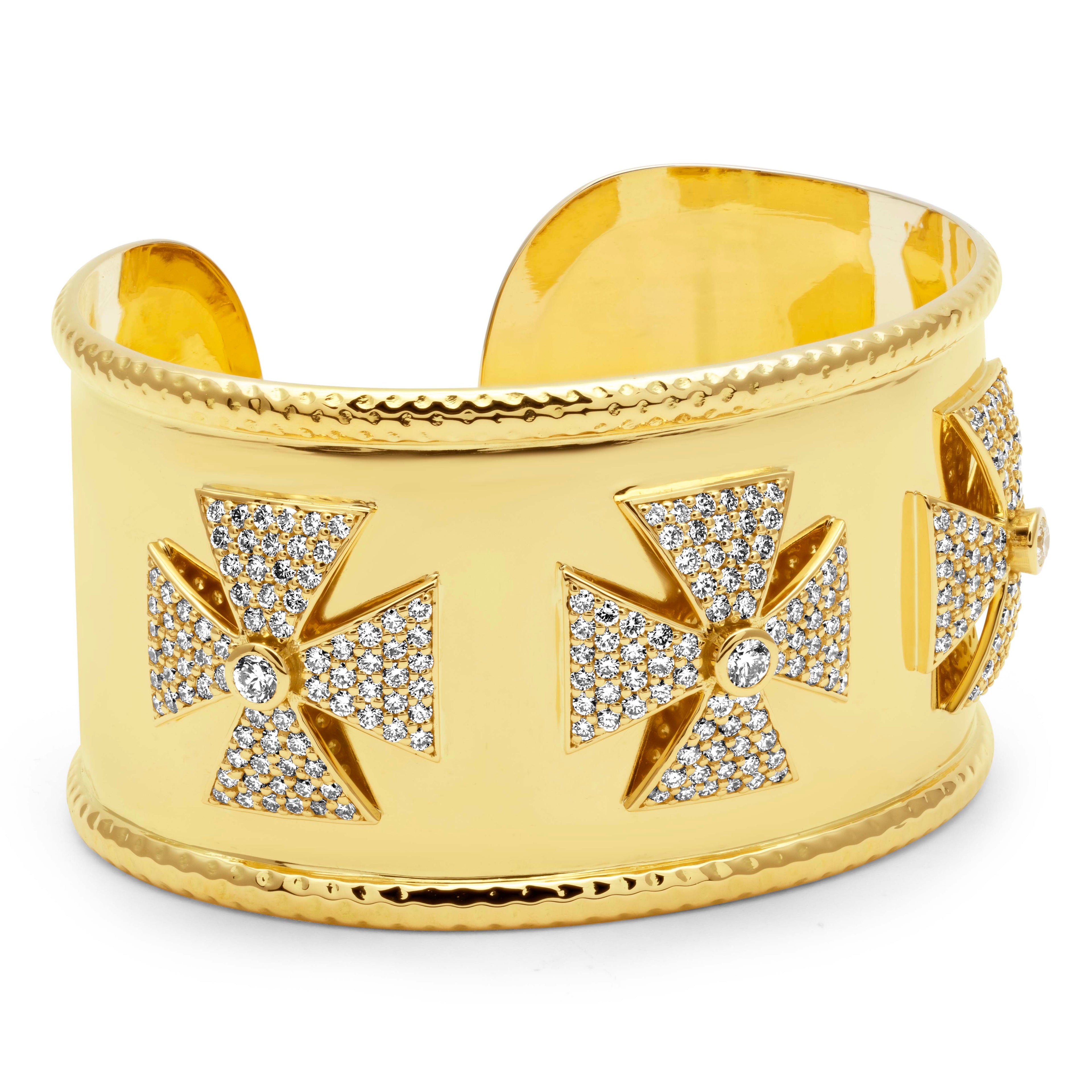 Cuff Bangle - Diamond (2446H)