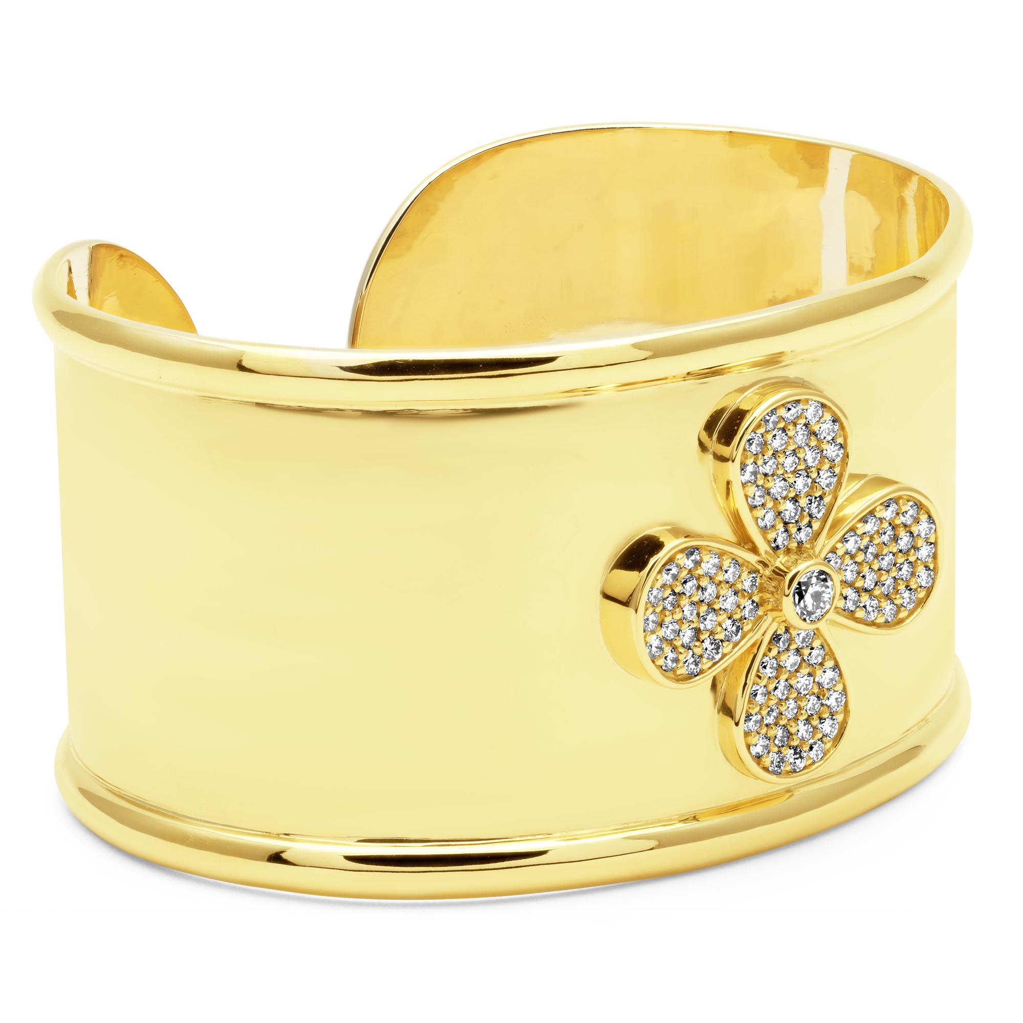Cuff Bangle - Diamond