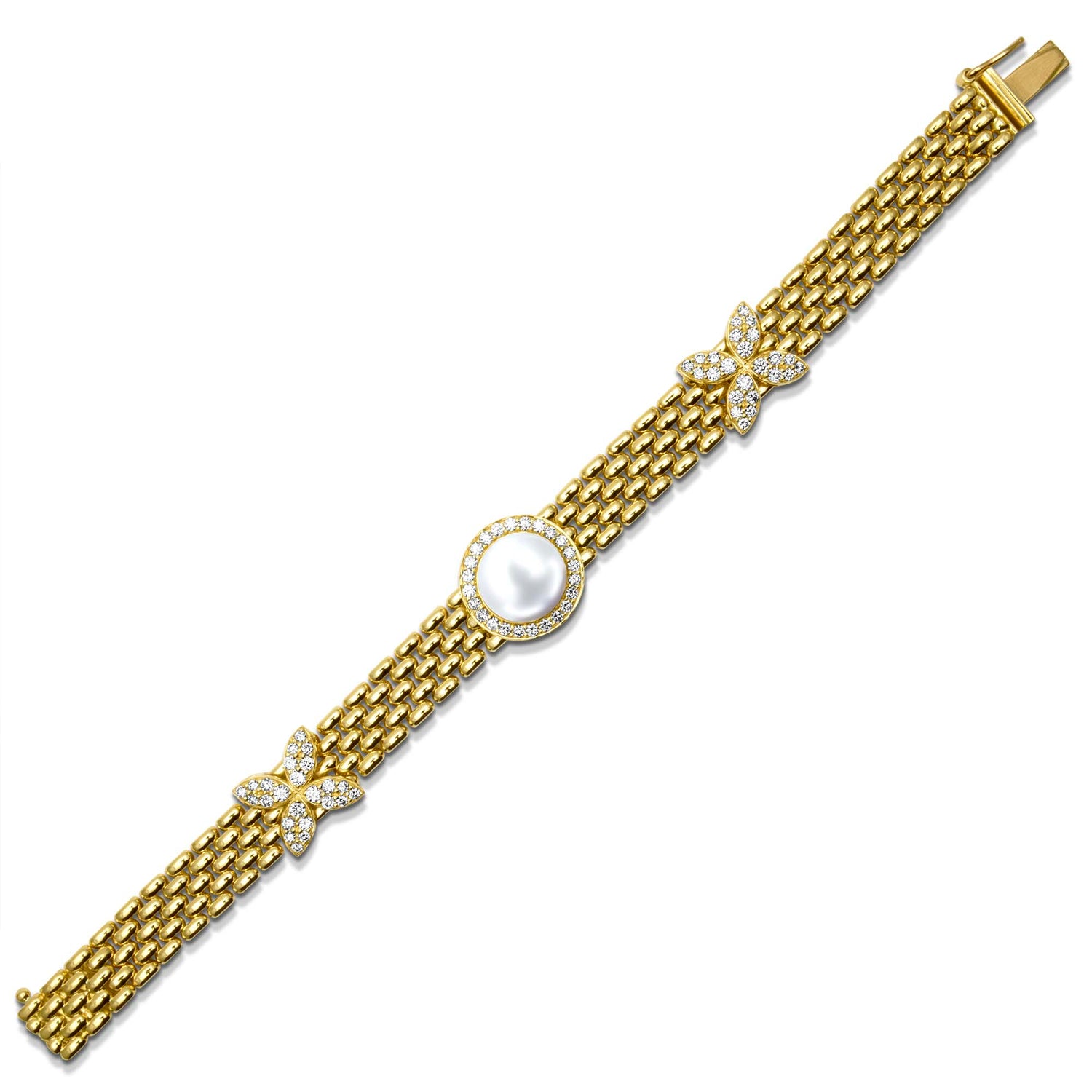 Bracelet - South Sea Pearl And Diamond (2448I)