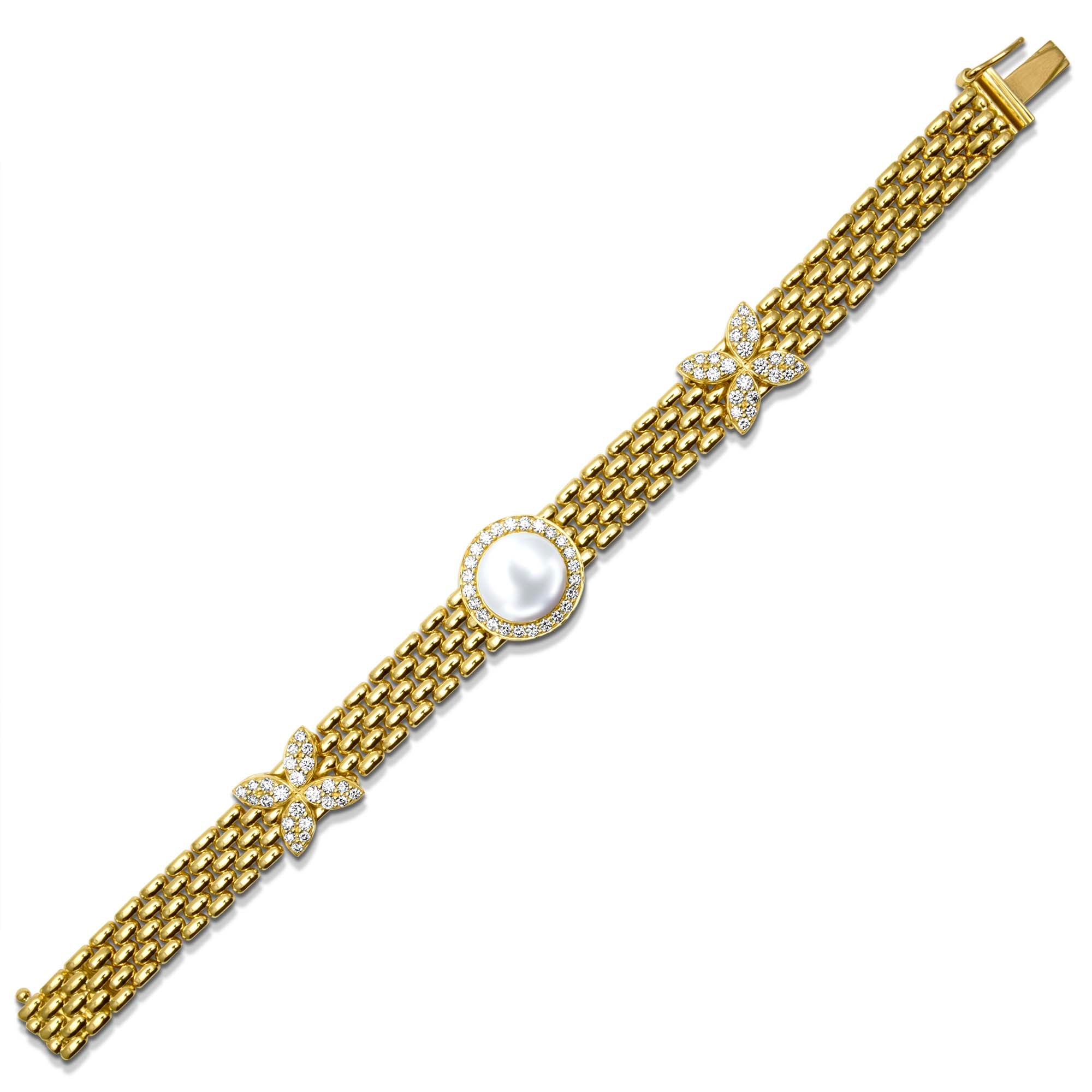 Bracelet - South Sea Pearl And Diamond (2448I)