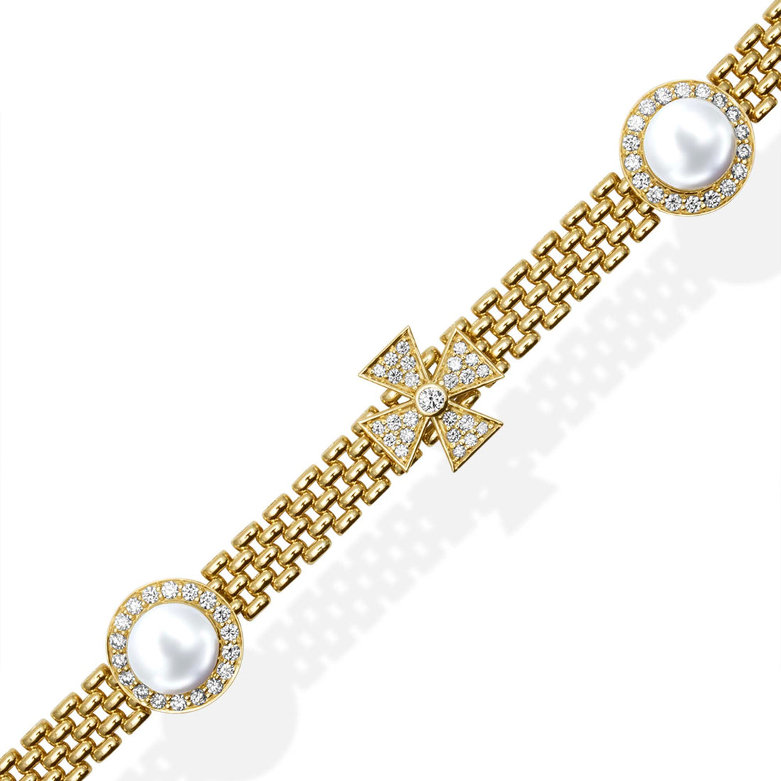 Bracelet - South Sea Pearl And Diamond