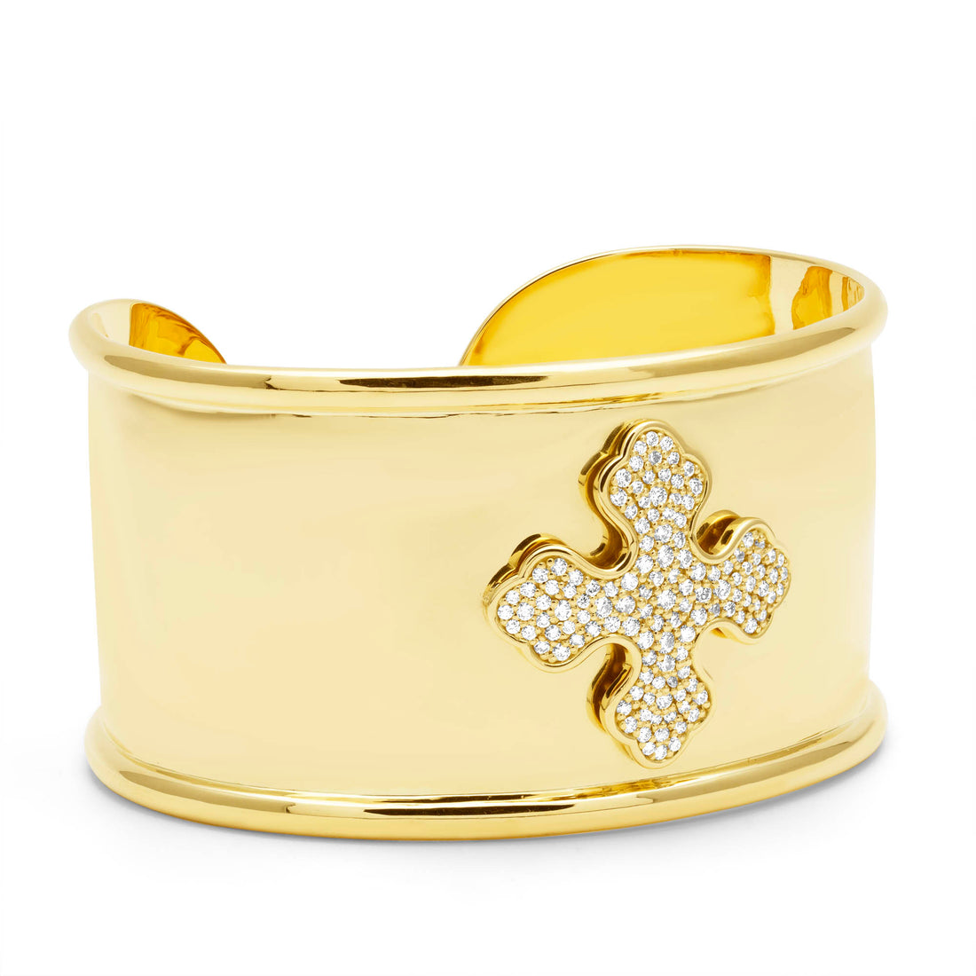 Cuff Bangle - Diamond