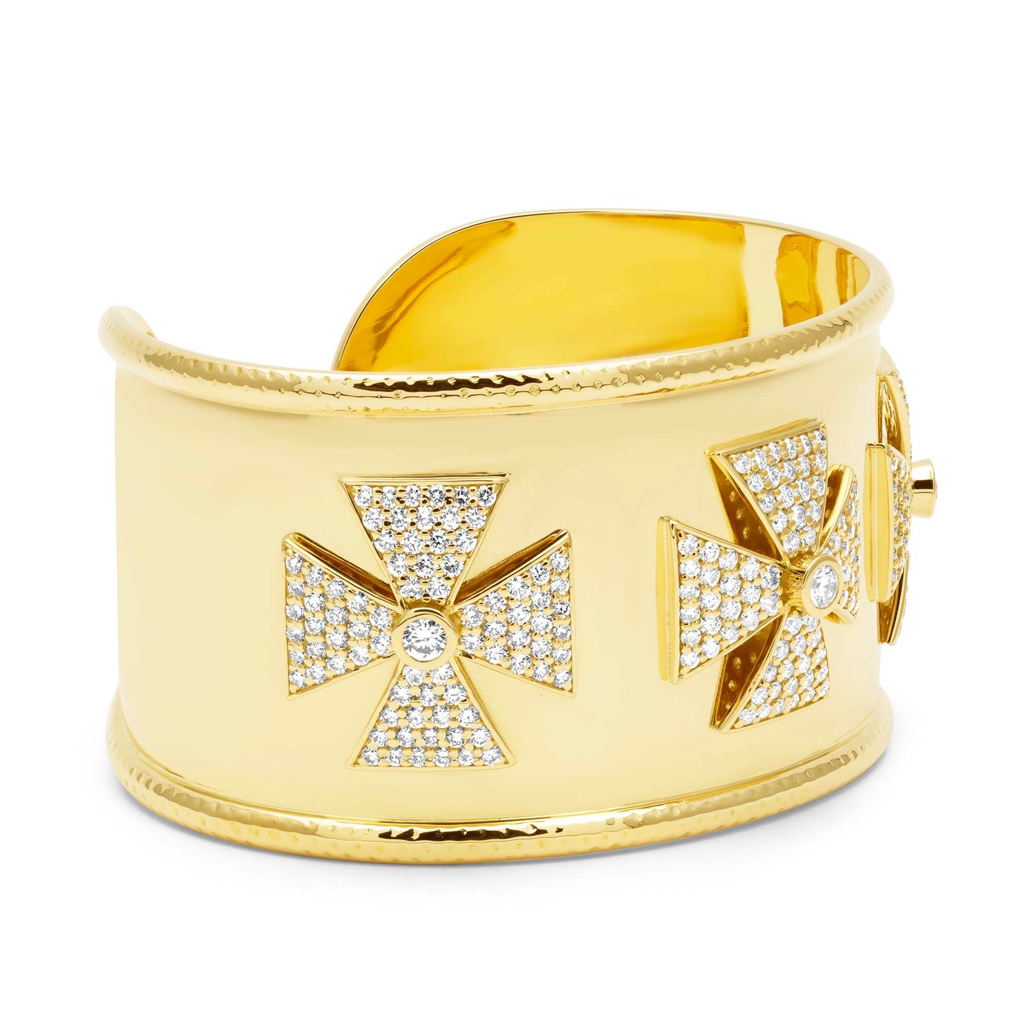 Cuff Bangle - Diamond