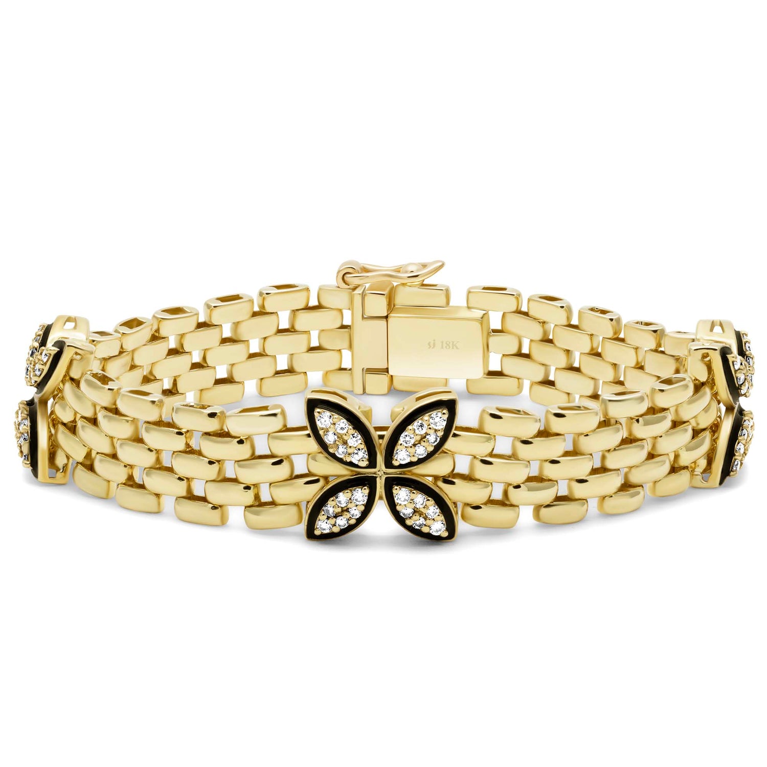 Bracelet - Diamond (Enamel) (2426B) | Singhvi Jewels