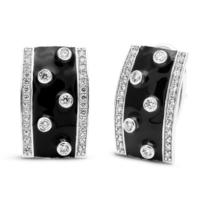 Earrings - Diamond (Enamel)