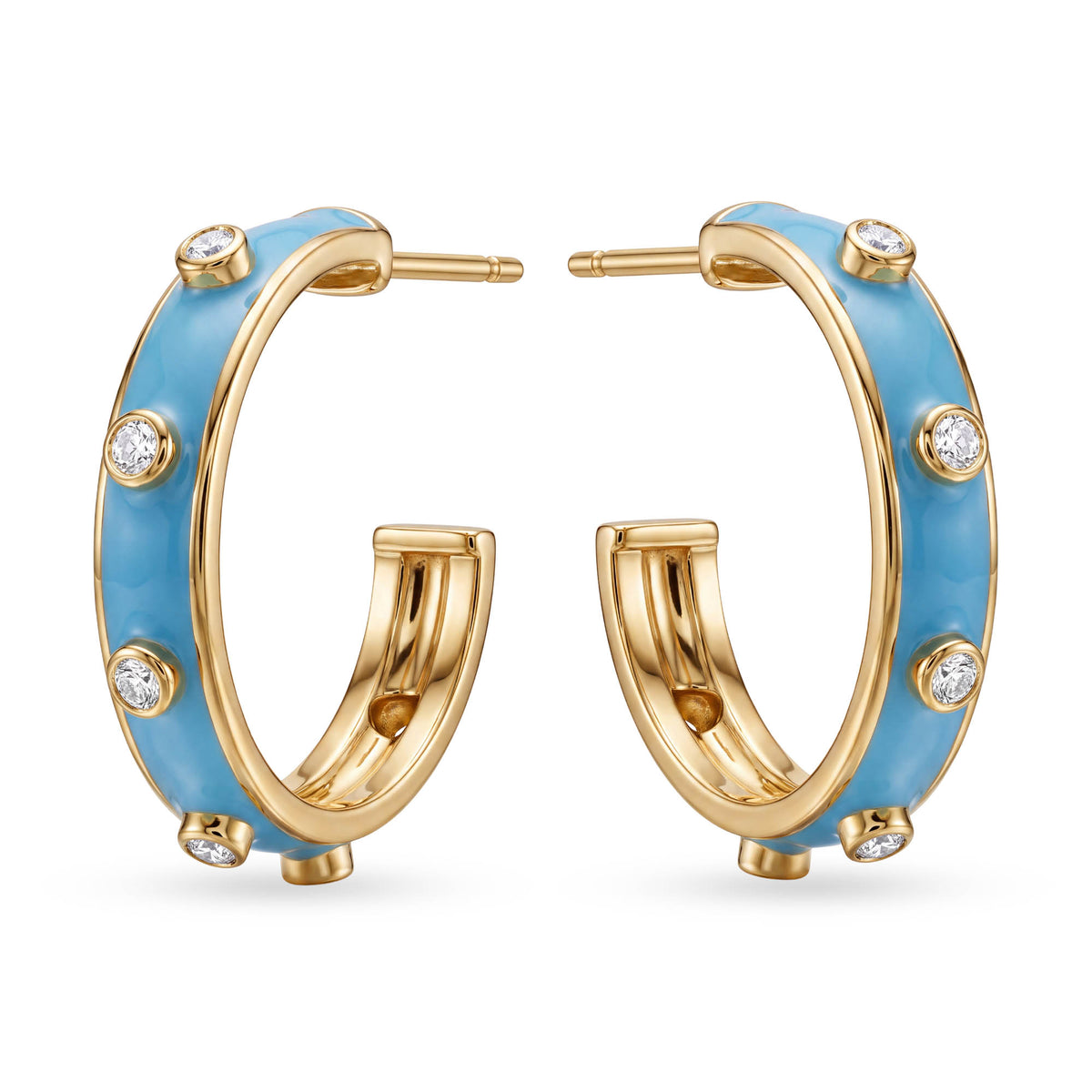 Earrings - Diamond (Enamel) | Singhvi Jewels