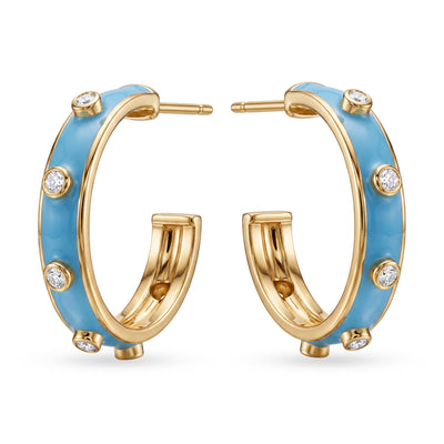 Earrings - Diamond (Enamel)
