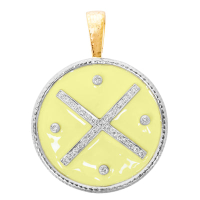 Pendant- Diamond (Enamel)  (39HM)