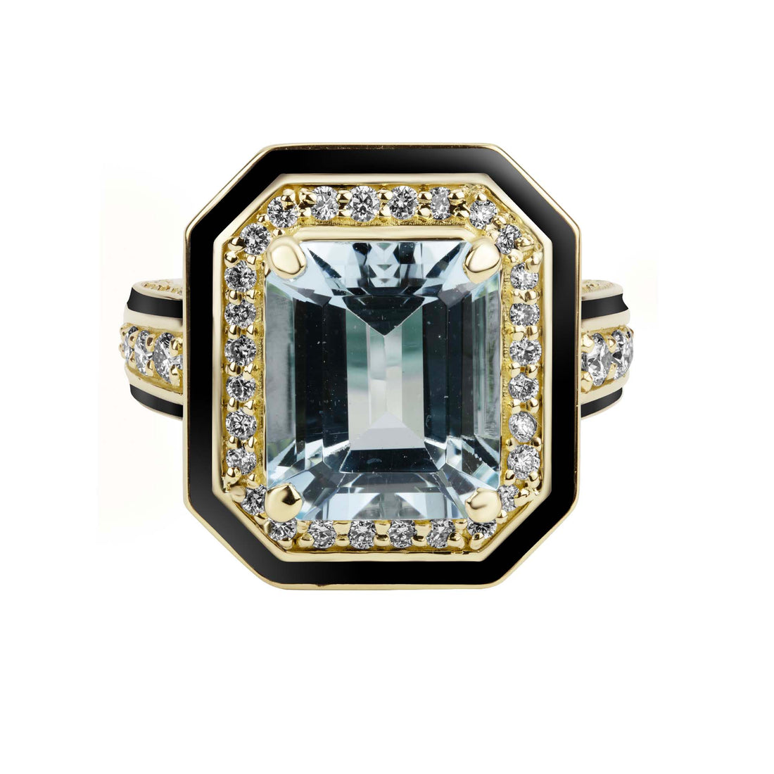 Ring - Aquamarine and Diamond | Singhvi Jewels