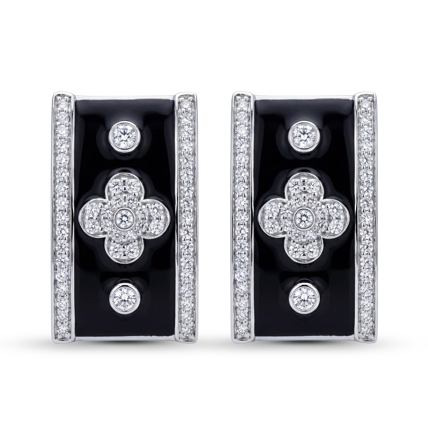 Earrings - Diamond (Enamel) | Singhvi Jewels