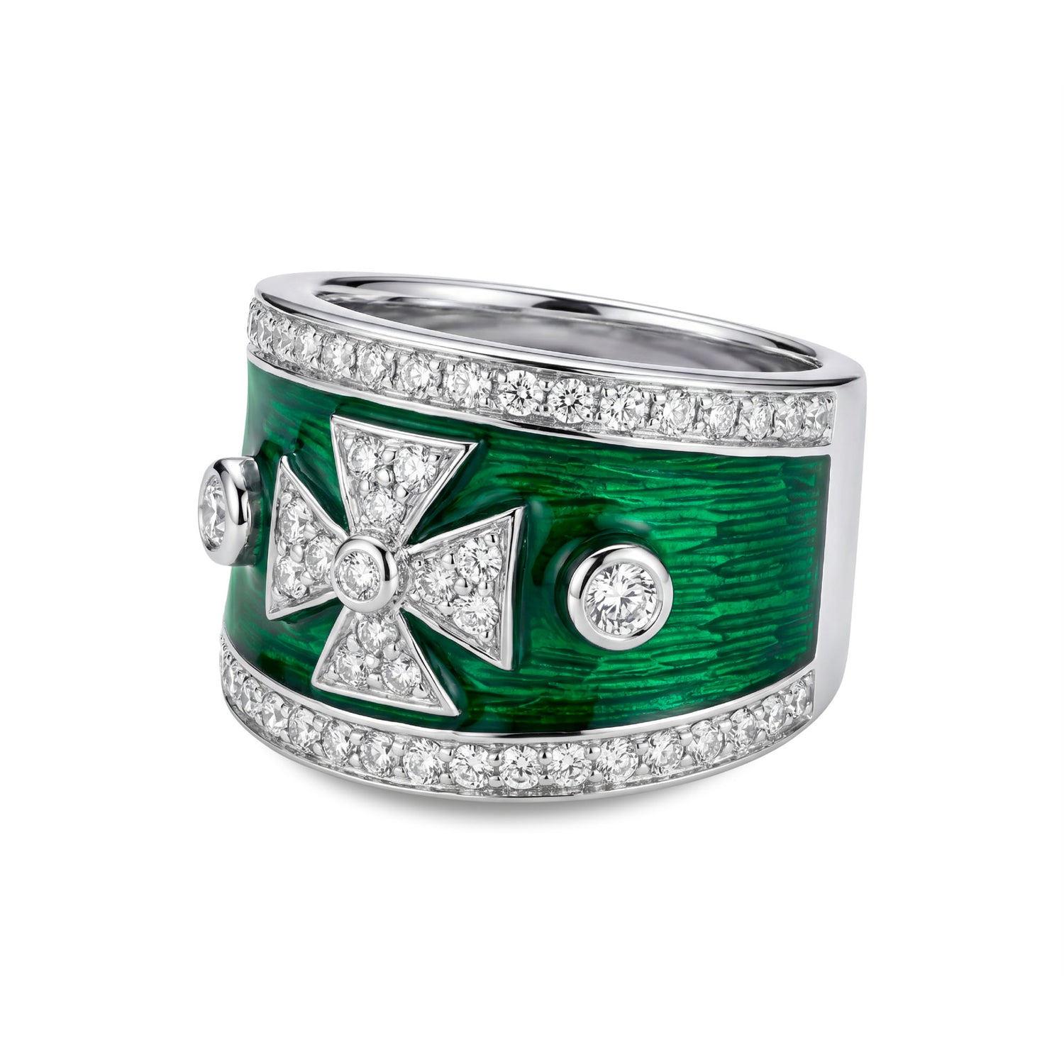 Ring - Diamond (Enamel) | Singhvi Jewels