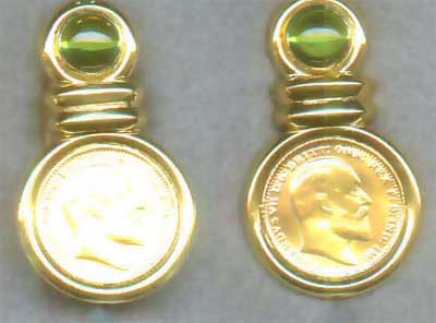 Repair - Earrings - Peridot (504K)