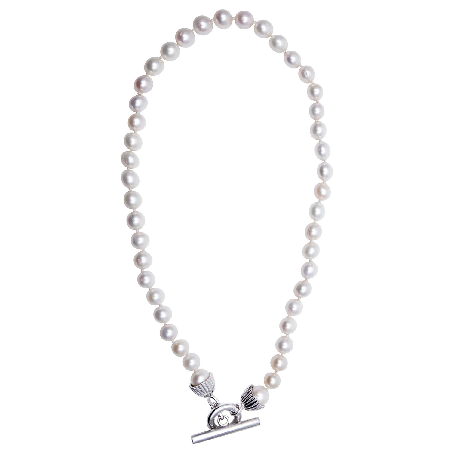 Toggle Necklace - Fresh Water Pearls (327BS) | Singhvi Jewels