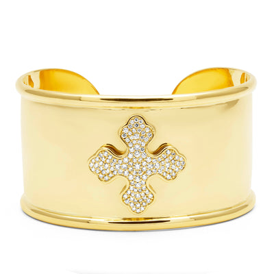 Cuff Bangle - Diamond