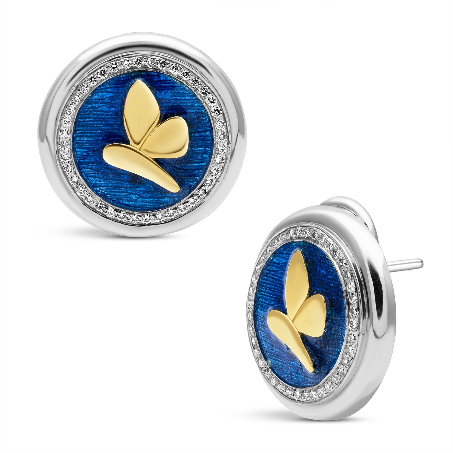 Earrings - Diamond (Enamel)
